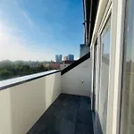New Sunny Rooftop Apartment With A Terrace 10-15 Minutes Drive From City Centre